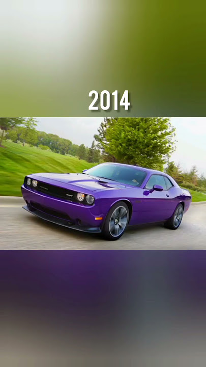 Evolution of dodge challenger ( 1970 - 2022 )