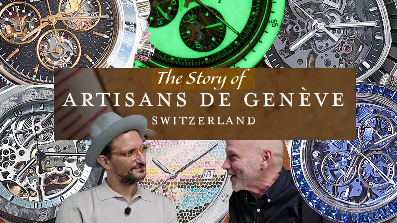 An Intimate visit to Artisans de Geneve, the Swiss luxe watch customizer, and founder John Isaac. - YouTube - Rob the American