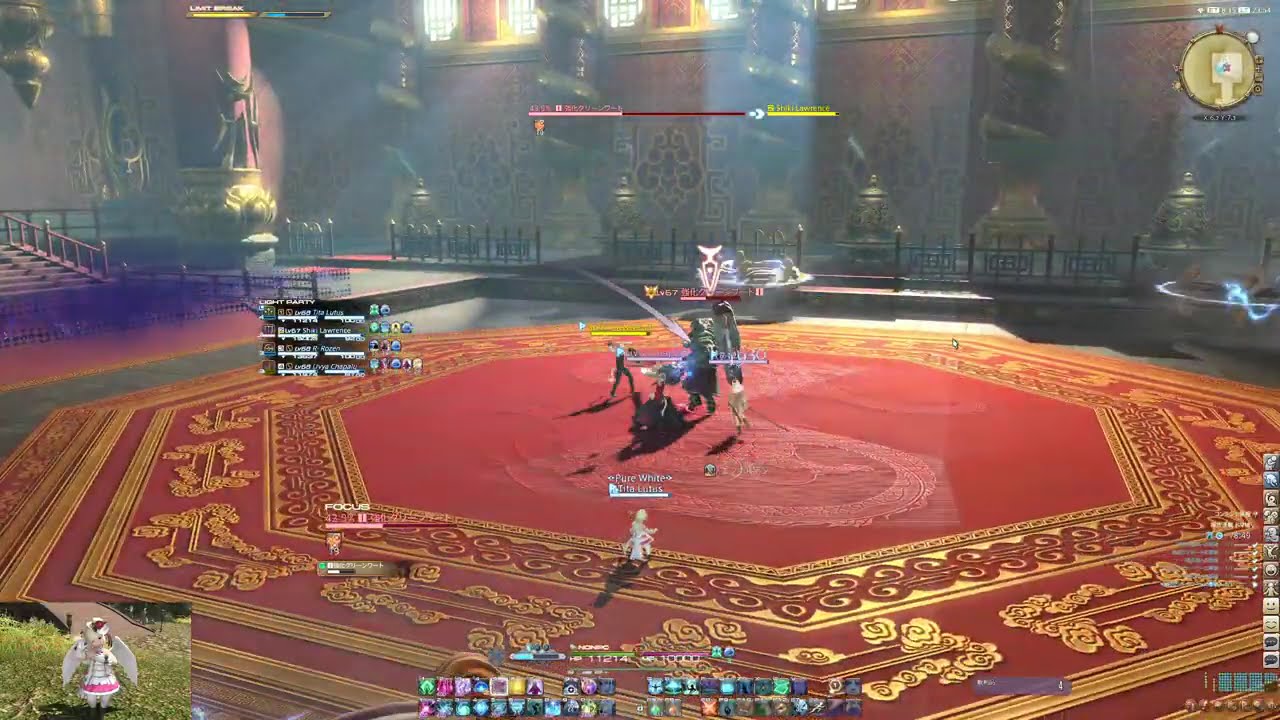 [FFXIV] Lv. 67 迷宮副本 解放決戦 ドマ城 ヒーラー視点 賢者 - 解放決戰多瑪王城 賢者視角
