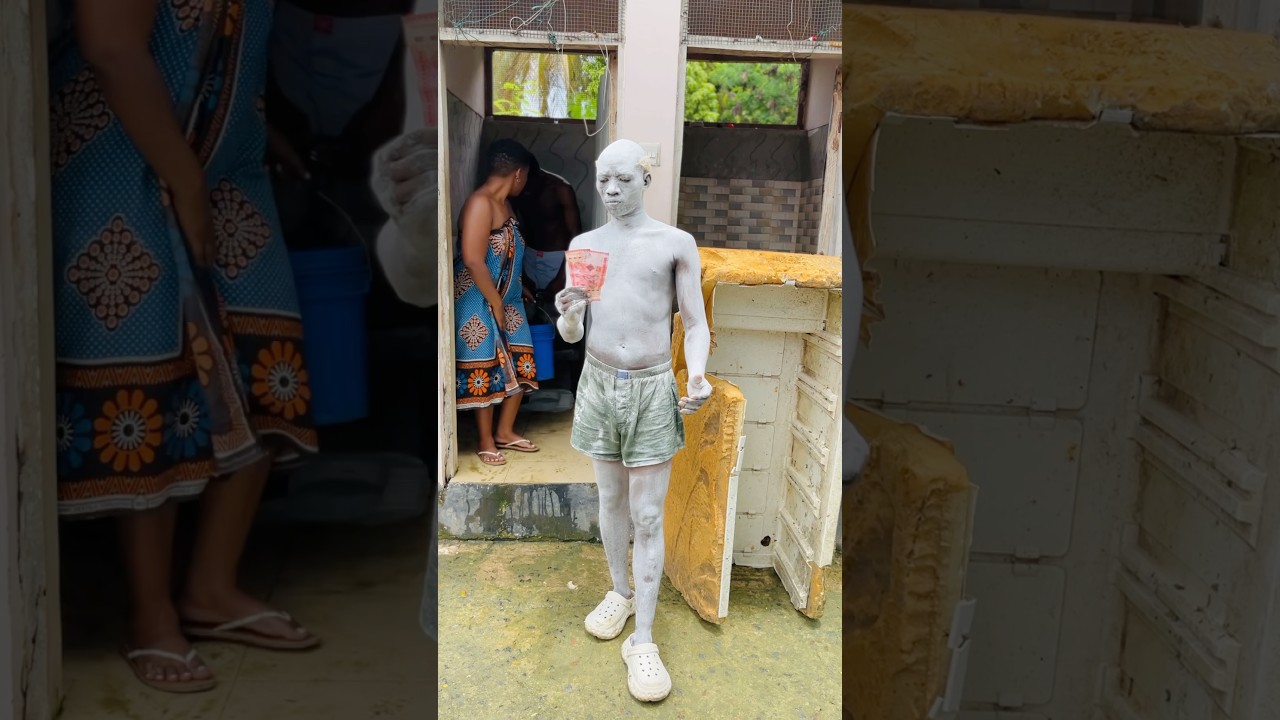 Fake statue