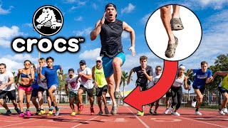 1 Mile Race vs Subscribers...in CROCS!