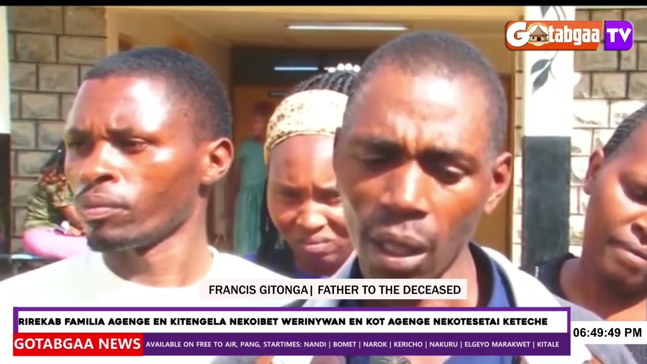 Family in Kitengela Seeks Justice After 22-Year-Old Son Dies at Construction Site