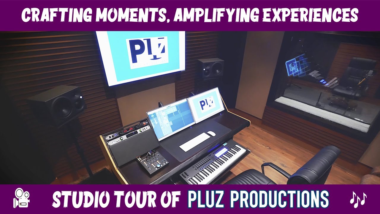 🎥 Studio Tour of Pluz Productions! 🎶