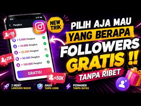 Cara Menambah Followers Instagram Gratis 2026 Akun Aktif Indonesia - Followers Instagram Gratis