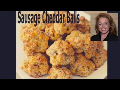 Sausage Cheese Balls - Cheesy Sausage Biscuit Balls Recipe