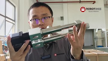 RobotDigg stepper motorized screw pump for filling or dispensing