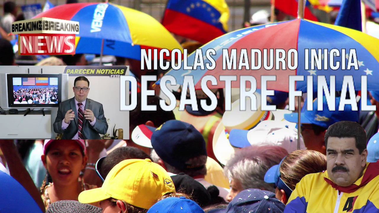 Maduro inicia el desastre final de Venezuela visa signature