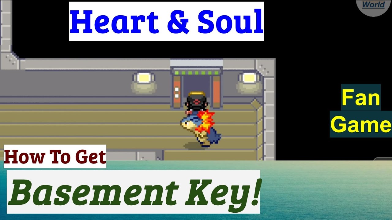 How To Get Basement Key Underground Tunnel In Pokemon Heart & Soul ...