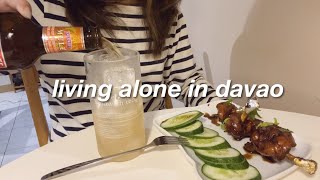 My monthly grocery budget | coffee addiction | summer living alone in the Philippines