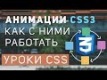 Уроки CSS: Анимации css. Все про анимации css.