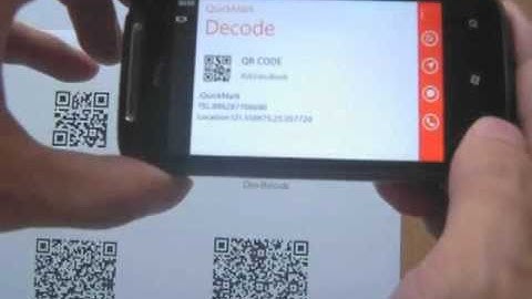 Auto-scanning QR Codes on Windows Phone 7 Mango