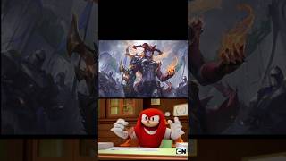 Knuckles Evaluates Rework Shyvana.exe #knuckles #knucklesmeme #leagueoflegends #lol #riot #riotgames