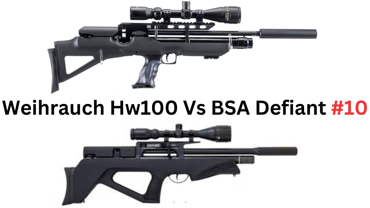 BSA Defiant Vs Weihrauch Hw100
