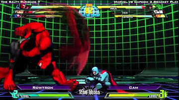 The Salty Runback 7 MvC3 - Rowtron vs Cam