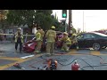 Dramatic Rescue After Traffic Collision in Los Angeles | LAFD &amp; LAPD Respond