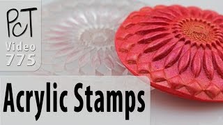 Laser Cut Acrylic Stamps by Haskins Design Studio Laser Cut Acrylic Stamps by Haskins Design Studio