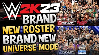 WWE 2K23 Roster Update | BRAND NEW WWE 2K23 Universe Mode | WWE 2K23 Newest Features Explained