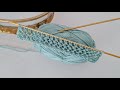 Yazlık kolay iki şiş örgü modeli anlatımı ✅️ Knitting Crochet