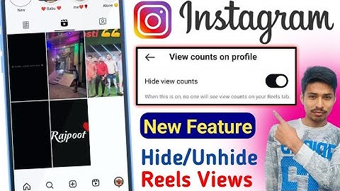 Instagram Hide & Unhide Views Counts | Hide Views Count Instagram | Instagram View Count New Feature