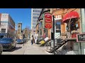 Downtown Montreal Walk / Crescent Street - Canada Spring 2021