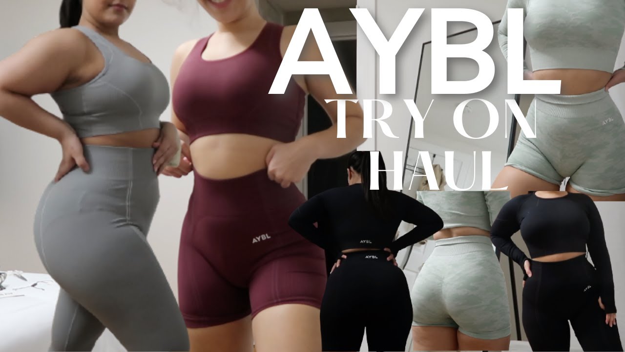 AYBL LEGGINGS + SPORTS BRA TRY-ON HAUL, Reflex & Camo Seamless