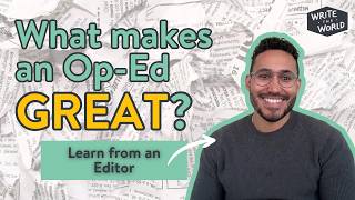 What Is An Oped? Tips From A Real Editor