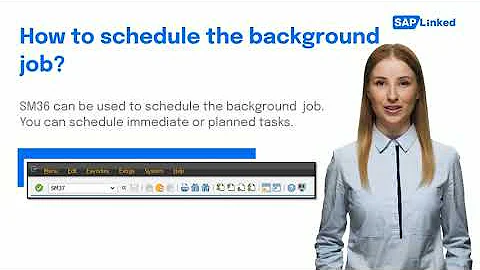 SAP Background Job Processing – Create & Schedule