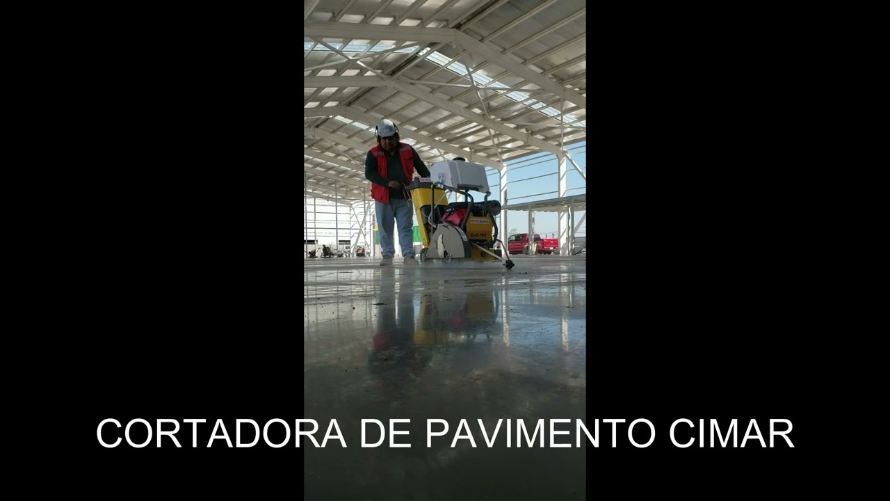 CORTADORA DE PAVIMENTO CIMAR