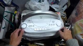【フルHD】東芝CDラジオカセットレコーダー TY-CDS5(CUTE BEAT)