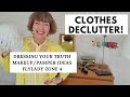 Clothes declutter! Dressing Your Truth, what I'm reading, pamper/beauty missions, Flylady Zone 4