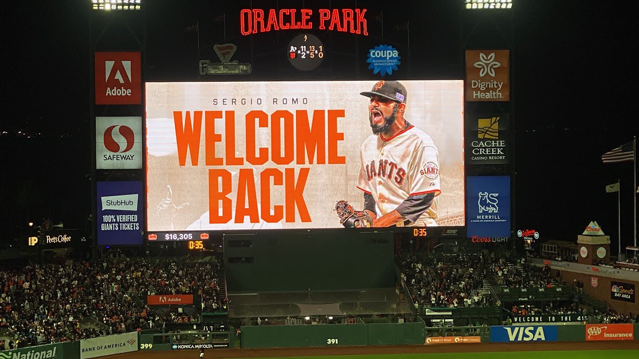 Sergio Romo retires as Giant after pitching one final time