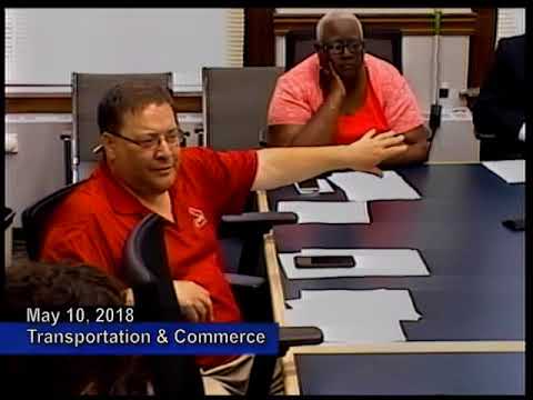 weekly meetings agenda Transportation and Commerce - May 10, 2018