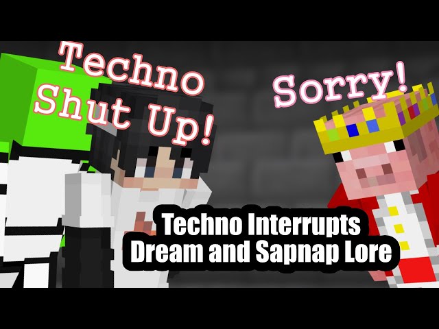 Technoblade's DAD INTERRUPTS LORE STREAM! *AWKWARD* (Dream SMP) 