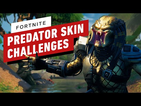 Fortnite: How To Complete Predator Skin Challenges