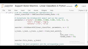Support Vector Machine | Linear Classifiers in Python