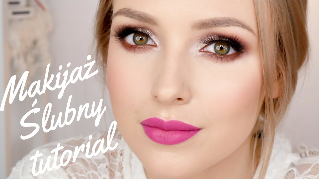 Mój makijaż ślubny - Tutorial | Huda Beauty | Anastasia Beverly Hills | Too Faced |