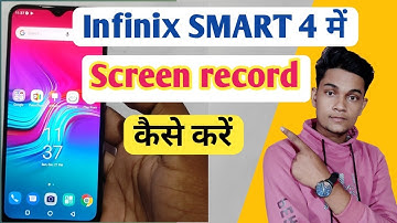 Infinix smart 4 me screen recording kaise kare || infinix smart 4 screen recording