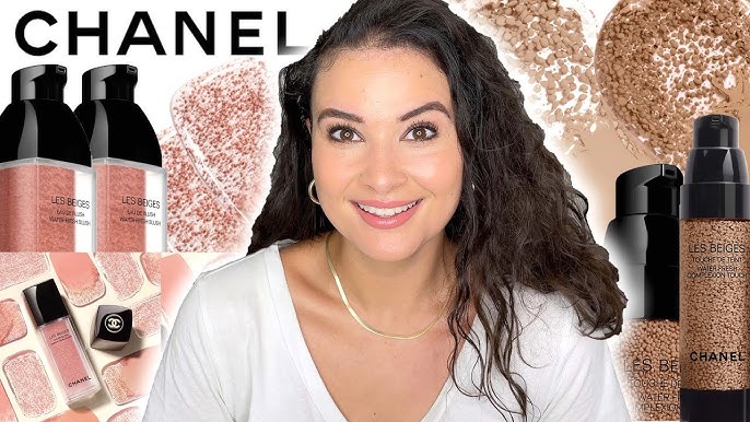 NEW CHANEL LES BEIGES WATER FRESH COMPLEXION TOUCH AND WATER FRESH BLUSHES  REVIEW 