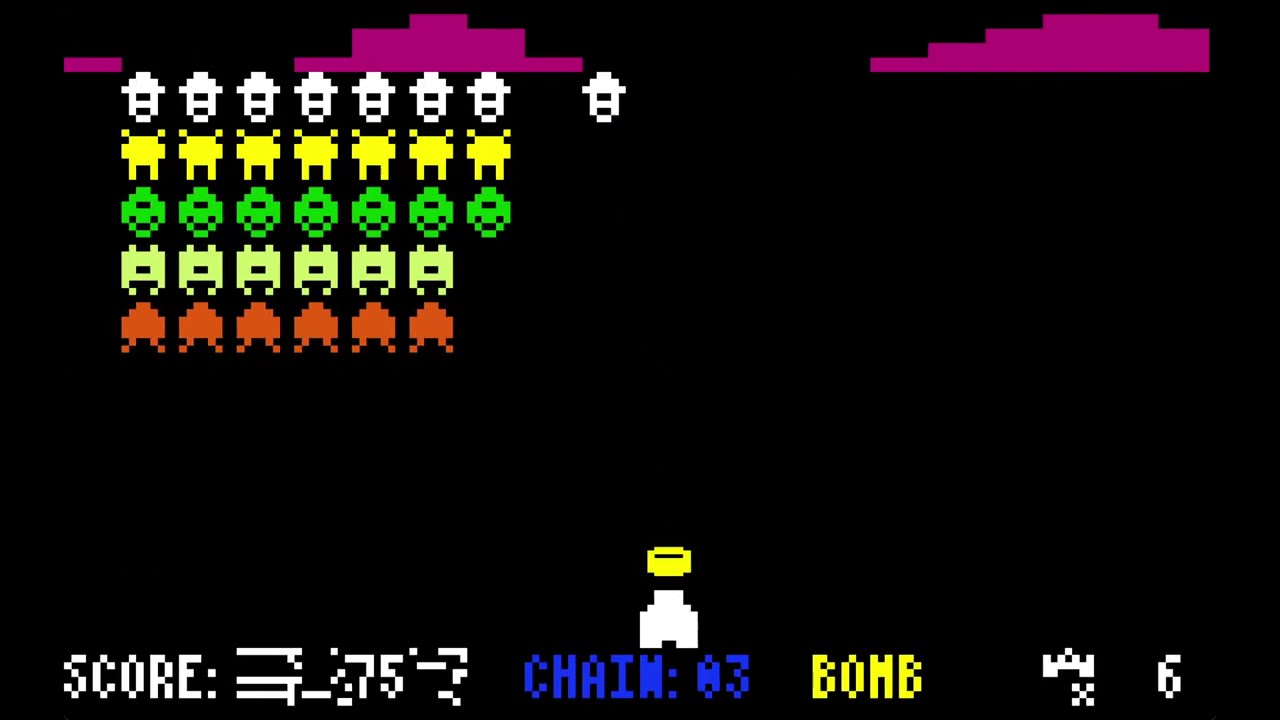 Space Intruders (Intellivision homebrew under development, 2026) - version 7, 18/02/2026