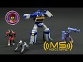 Stop Motion Review 117 - Magic Square Voice Ripple and Tapes Team (3rd Party Legends Soundwave)