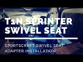 Ep. 18 ThatChillaxDude - Vanlife | T1N Sprinter Swivel Seat Adapter Installation