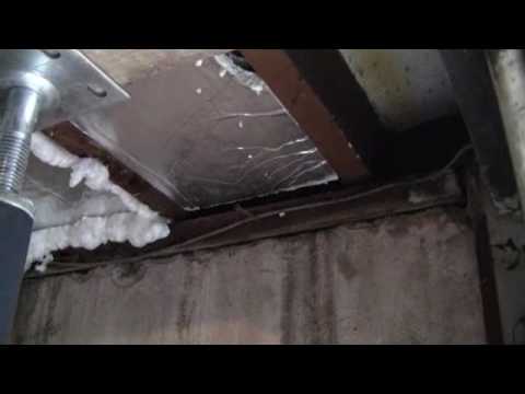 Install Insulation Board In Garage Ceiling Flv Youtube