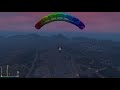 Gta online objectif parachutezvous  200m