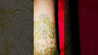 easy and beautiful mehndi design for back hand youtubeshorts youtube like share subscribe