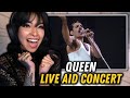 Queen live aid first time reaction  singer reacts