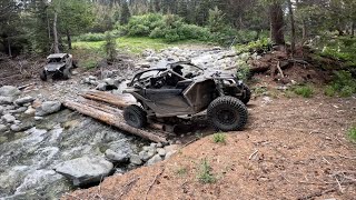They say this cabin is unreachable by sxs or atv