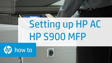Setting up HP AC | HP S900 Series | HP