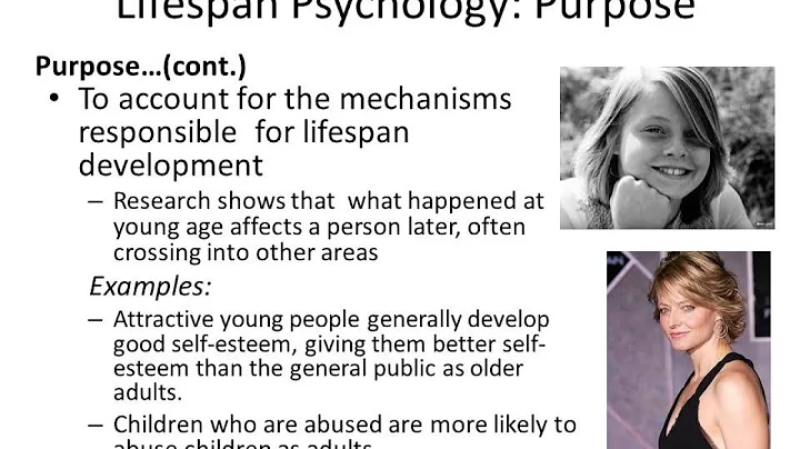 Chapter 1 Lifespan Psychology Lecture