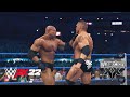 WWE 2K22 : Goldberg VS Brock Lesner, Full Match (WRESTLEMANIA)