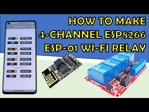 Video: Opret et WiFi -varmekort ved hjælp af ESP8266 og Arduino: 5 trin Video: Opret et WiFi -varmekort ved hjælp af ESP8266 og Arduino: 5 trin